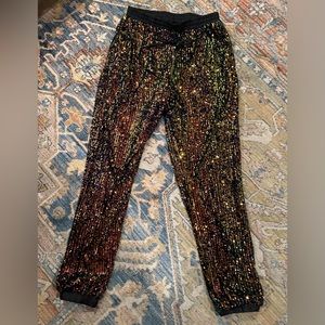 Sequin Joggers